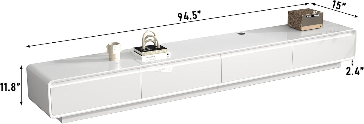 Wall‑Mounted Floating TV Media Console