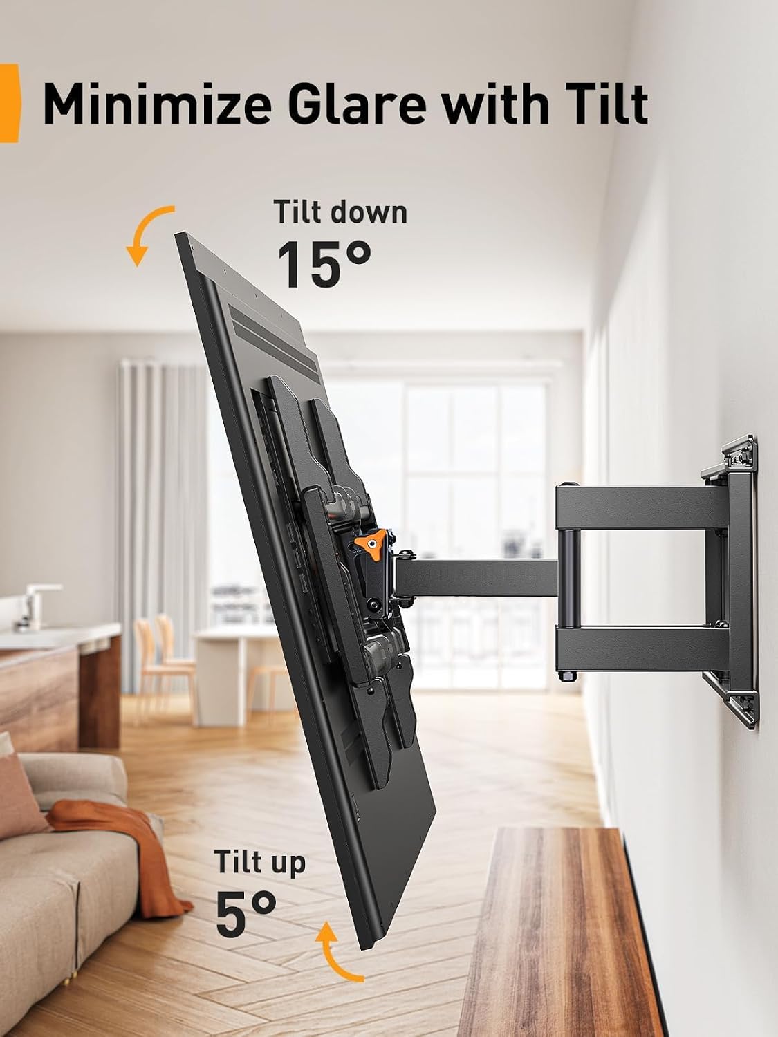 Full‑Motion TV Wall Mount