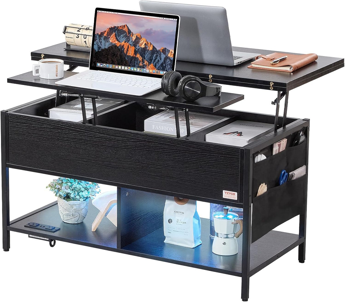 Lift‑Top Multi‑Functional Coffee Table