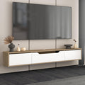 Wall‑Mounted Floating TV Media Console