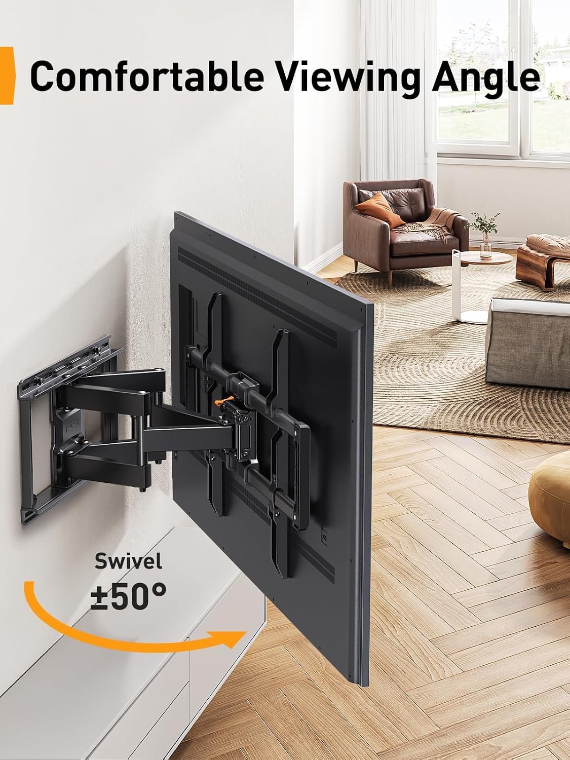 Full‑Motion TV Wall Mount