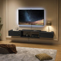 Wall‑Mounted Floating TV Storage Console