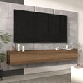 Modern Floating Wall‑Mounted TV Console