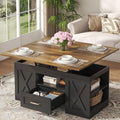 Farmhouse Lift‑Top Storage Coffee Table