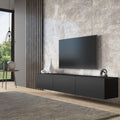 Wall‑Mounted Modern Floating TV Console