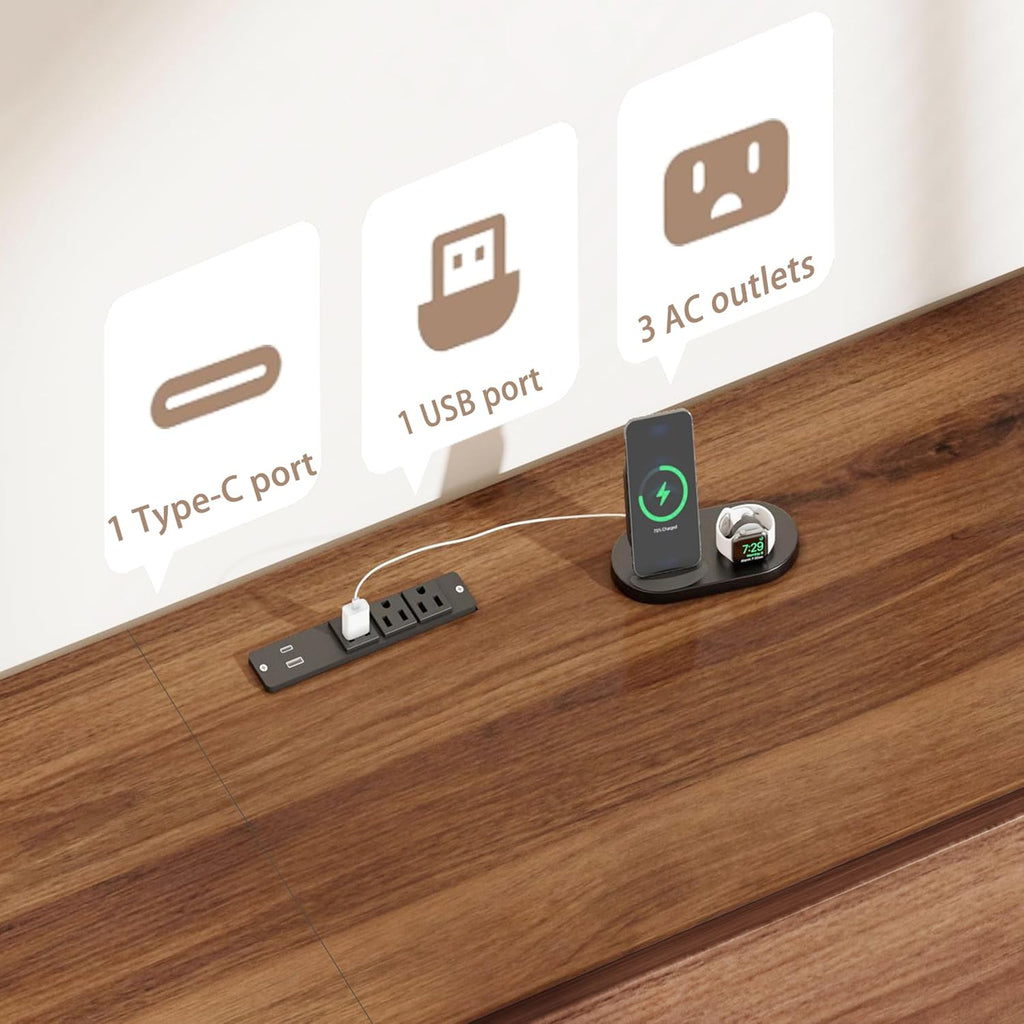 Wall‑Mounted Floating TV Media Console