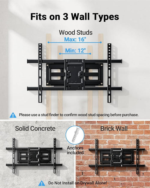 Articulating Full‑Motion TV Wall Mount