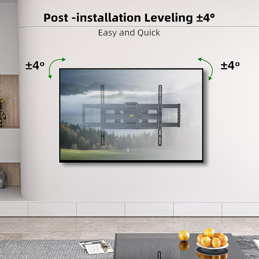 Dual‑Arm Full‑Motion TV Wall Mount